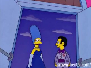 Simpsons may sapat na gulang klip - marge at artie afterparty