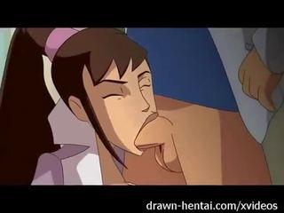 Avatar 헨타이 - 트리플 엑스 비디오 legend 의 korra